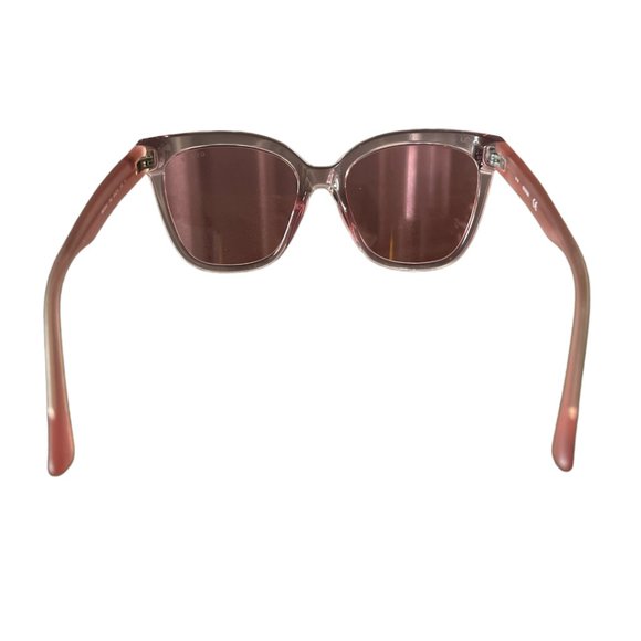 Guess Bordeaux Square Women Sunglasses GU7612 Pink Acetate 55-18-145 - Picture 6 of 10